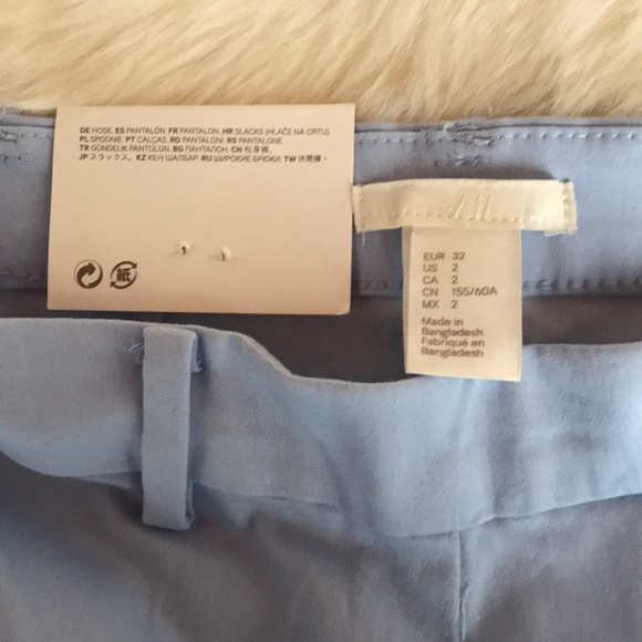 Baby blue slacks, NEW!! - Picture 2 of 8